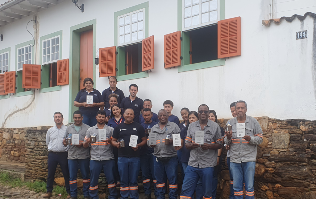 ERG realiza Café com Prosa em contrato em Mariana